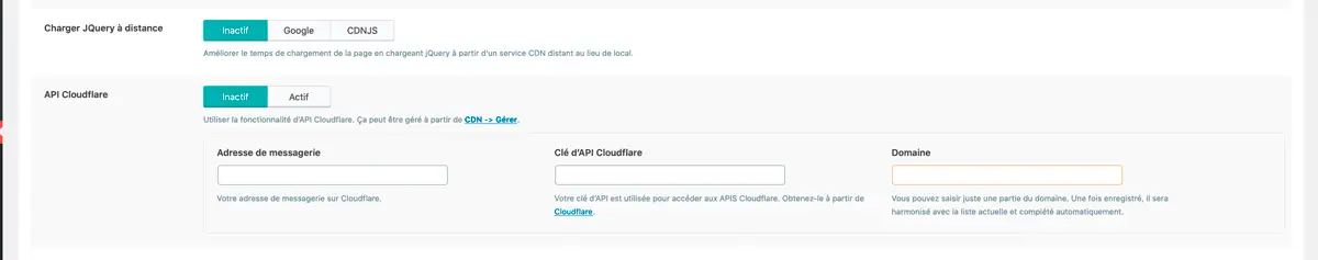 Litespeed Cache WordPress Menu CDN Cloudflare